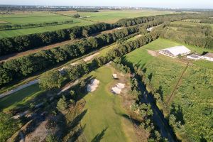 Bernardus 12th Green Aerial